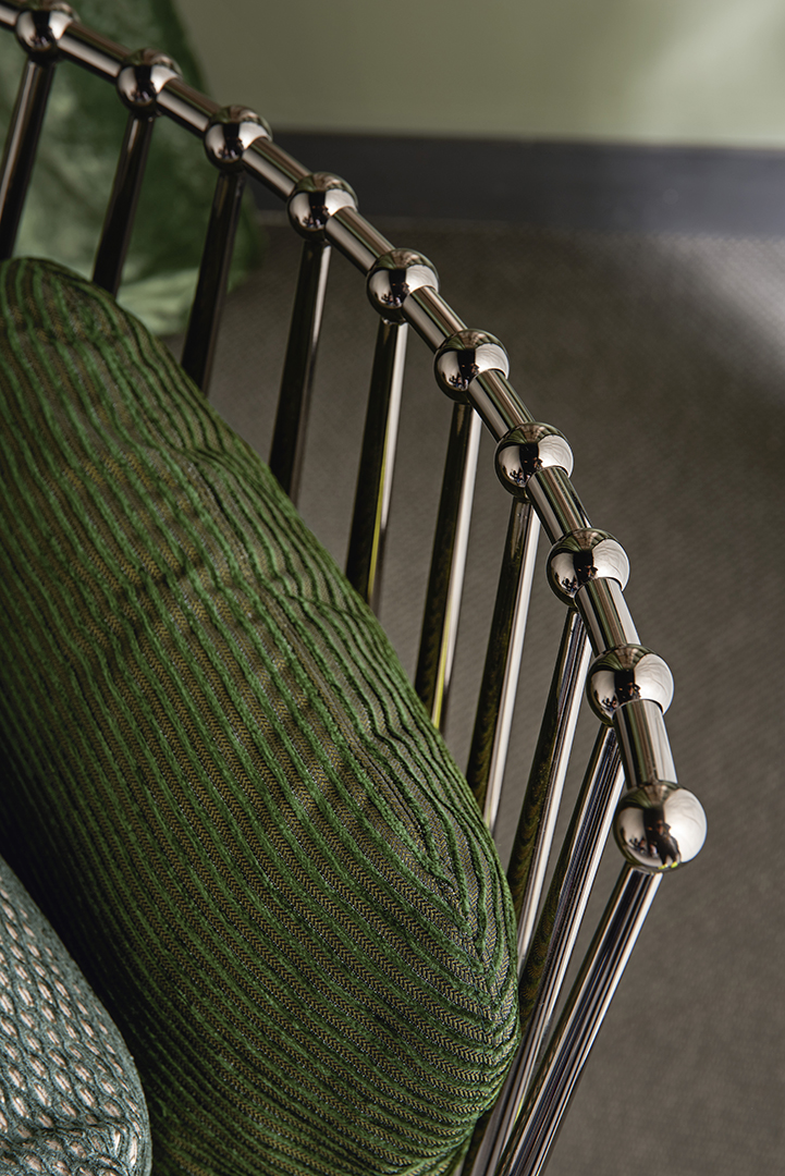 Aurora iron back armchair - Cantori